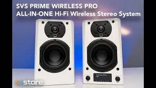 SVS Prime Wireless Pro - Ce nu fac boxele astea? All-in-one Stereo Hi-Fi system | AVstore