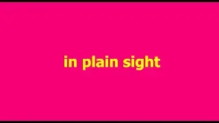 In Plain Sight - A Short Film