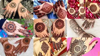 Stylish Gol Tikki Mehndi Design Latest|Very Easy Mehndi Designs|Simple Hina Mehndi Design|Arabic