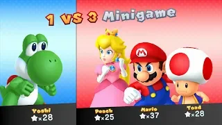 Mario Party 10 Mario Party #192 Mario vs Yoshi vs Peach vs Toad Haunted Trail Master Difficulty