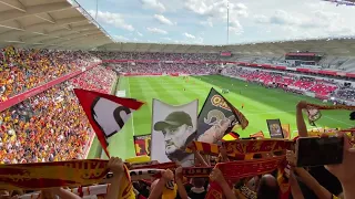 Les Corons, chanté au stade Auguste Delaune (SDR-RCL 04/09/2022)