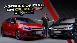 😎AO VIVO e OFICIAL: Veja o Lançamento do Chevrolet Cruze RS (e Cruze Midnight) em detalhes