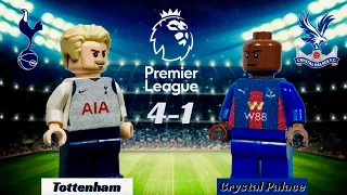Tottenham 4-1 Crystal Palace | LEGO Highlights