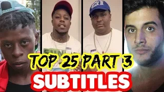Top 25 Bars That Will NEVER Be Forgotten PART 3 SUBTITLES | SMACK URL | Masked Inasense