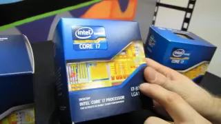 Intel 3770K 3570K Ivy Bridge 3rd Generation Core CPU Unboxing & First Look Linus Tech Tips