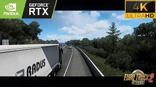 4K Euro Truck Simulator 2 Realistic Modded Graphics | UHG Cinematic Reshade ETS2 Showcase RTX3090