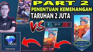 PART 2 BY1 ! AKUN ANAK MOONTON BY 1 FANNY SAMA ZXUAN (KW) ! SAIN MANDRA KALAH 9000 DIAMOND ?!