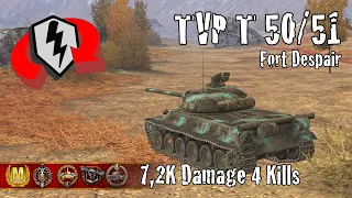 TVP T 50/51  |  7,2K Damage 4 Kills  |  WoT Blitz Replays