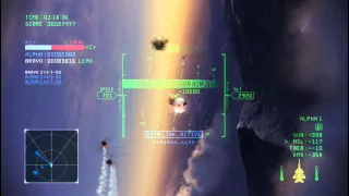 エースコンバットインフィニティ攻略#96-#3 Alps Air Corridor F-15 S/MTD&FAEB MVP ACE COMBAT INFINITY