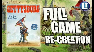 Avalon Hill's GETTYSBURG '88 / Series Replay from THE GENERAL in 1989 / Full Game Playthrough