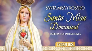 Misa Dominical🔸Santa Misa y Rosario🔸Hoy 15 de Octubre 🔴EN VIVO