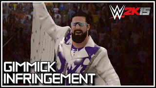 OOOH YEEEAH! THE MACHO MANDOW! Actual New Sandow Gimmick! (WWE 2K15 Gimmick Infringement)
