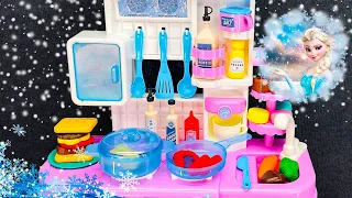 62 Menit Memuaskan dengan Unboxing Frozen Elsa Kitchen Playset, Koleksi Mainan Disney | ASMR