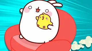 Molang And Piu Piu | Arm Chair Race | Cartoons For Kids | HooplaKidz Shows