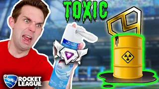 IS GOLD ALWAYS THIS TOXIC?!?!  | ROAD TO SUPERSONIC LEGEND Rocket League Hoops SSL #4
