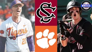 #19 South Carolina vs #10 Clemson (Exciting Game!) | Game 2 | 2024 College Baseball Highlights