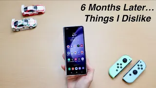 Things I dislike about my Samsung Z Fold 5! - 6 Months Later - Cons/Problems Long Term Review