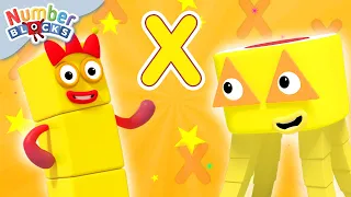 La Multiplicación, NIVEL 3 | Episodios completos - 123 | Numberblocks en Español