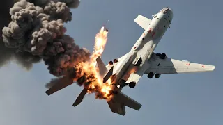 1 MINUTE AGO! A Russian C-130 aircraft carrying ammunition was shot down by a Ukrainian atacs missil