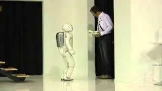 ASIMO with beautiful girls in South Africa