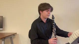 Houston Youth Symphony Clarinet Audition Video 2024-2025