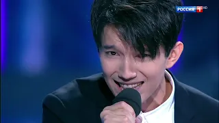 Dimash "Adagio" 20180920 Субботний вечер с Николаем Басковым