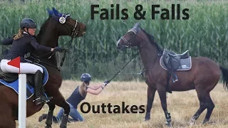 Horseriding Fails, Falls & OUTTAKES