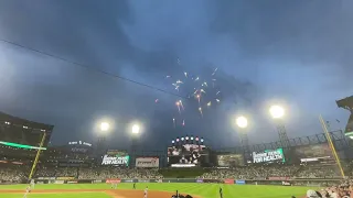 Chicago White Sox 2022 Home Run FireWorks And Flashing Lights Video #1 vs. Minnesota Twins