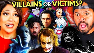 We Decide If These Iconic Bad Guys Are Villains Or Victims! | React Debate