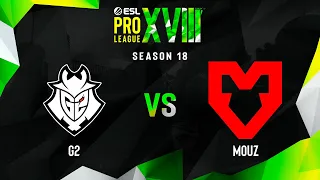 G2 vs MOUZ | Map 3 Inferno | ESL Pro League Season 18