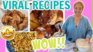 YOU WON'T BELIEVE HOW GOOD THESE RECIPES ARE | MAKING VIRAL RECIPES & WOW!!! | MUST TRY FOOD