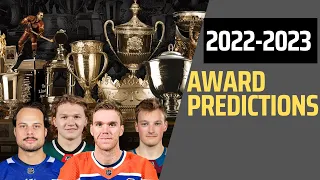 Award Predictions For 2022 2023 NHL Season (Individual)