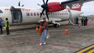 My First Flight ✈️ 😍 || Shimla to Delhi || shimla airport #travelvlog