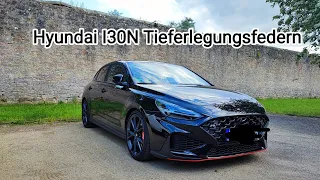 Tieferlegungsfedern für den Hyundai I30N. Lohnt sich das?