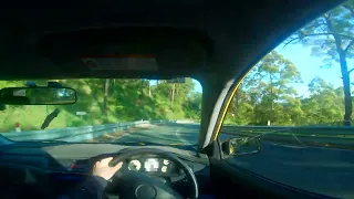 Hitting a short MOUNTAIN ROAD in My 2007 Lancer Ralliart - POV Drive