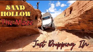 The SCARIEST Obstacle In Sand Hollow! ***THE DROP***