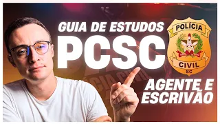 Como estudar para a PCSC 2024: guia completo de estudos