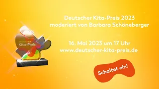 Deutscher Kita-Preis 2023: Trailer zur Preisverleihung
