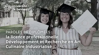 Focus sur la licence professionnelle DRACI Développement et Recherche en Art Culinaire Industrialisé