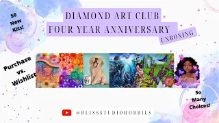 Diamond Painting: Diamond Art Club’s Four Year Anniversary Release