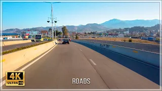 Snow-Capped Mountains and Coastal Views | E70 Highway Adventure in 4K