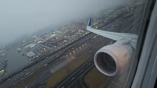 United Airlines turbulent takeoff from Newark Airport(KEWR) to Chicago O'hare(KORD) 737-924