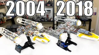 LEGO Star Wars UCS Y-WING Comparison! (10134 vs 75181 | 2004 vs 2018)