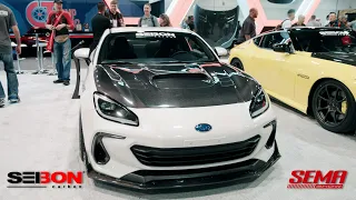 Seibon Carbon 2022 BRZ Catalog Showcase | SEMA 2022