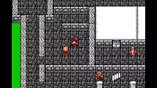 Final Fantasy NES Glitch Invisible Woman