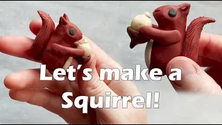 30 Days of Clay: Squirrel