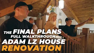 Walkthrough of the Final Design! | Adam LZ House Renovation Project