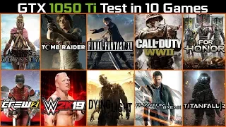 GTX 1050 Ti Test In 10 Games | i5 3570 | 1080p #2