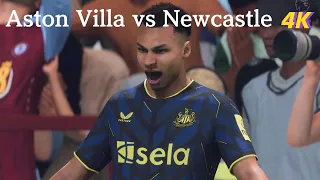 FC 24 Gameplay [PS5 4K] Aston Villa vs Newcastle-Premier League [EA SPORTS]