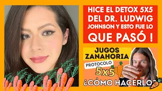 Hice el  detox 🥕5x5 🥕JUGO de ZANAHORIA y esto fue lo que pasó 😮@ludwigjohnson-comunidad